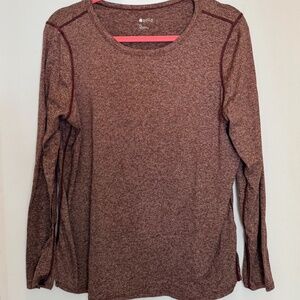 Zella Long-Sleeve Activewear Top (Size XL)